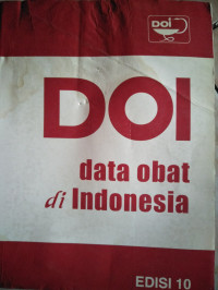 Doi Data obat di indonesia