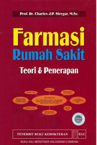 Farmasi Rumah Sakit Teori dan penerapan