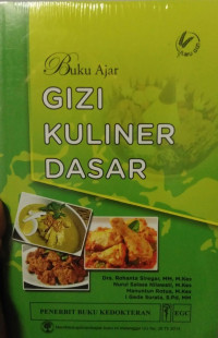 Buku Ajar Gizi kuliner Dasar