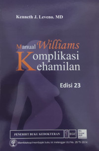 Manual Williams Komplikasi Kehamilan