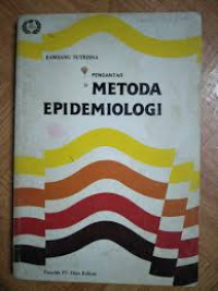 Pengantar Metoda epidemiologi