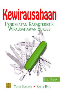 Kewirausahan  Pendekatan Karakteristik  Wirausahawan Sukses